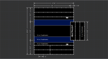 Load image into Gallery viewer, A-ULTRALIGHT Lumber Tarp (3 x Rows)- 6&#39; Sides / 16&#39;9&#39;&#39; (W) x 16&#39;0&#39;&#39; (L) With Open Flap