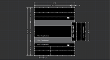 Load image into Gallery viewer, A-ULTRALIGHT Lumber Tarp (3 x Rows)- 6&#39; Sides / 16&#39;9&#39;&#39; (W) x 16&#39;0&#39;&#39; (L) With Open Flap