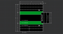 Load image into Gallery viewer, A-ULTRALIGHT Lumber Tarp (3 x Rows)- 6&#39; Sides / 16&#39;9&#39;&#39; (W) x 16&#39;0&#39;&#39; (L) With Open Flap