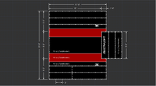 Load image into Gallery viewer, A-ULTRALIGHT Lumber Tarp (3 x Rows)- 6&#39; Sides / 16&#39;9&#39;&#39; (W) x 16&#39;0&#39;&#39; (L) With Open Flap