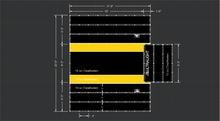 Charger l&#39;image dans la galerie, A-ULTRALIGHT Lumber Tarp (4 x Rows) - 6&#39; Sides / 16&#39;9&#39;&#39; (W) x 16&#39;0&#39;&#39; (L) With Open Flap