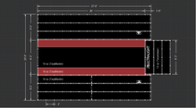 Load image into Gallery viewer, A-ULTRALIGHT Lumber Tarp (4 x Rows) - 6&#39; Sides / 16&#39;9&#39;&#39; (W) x 26&#39;0&#39;&#39; (L) With Open Flap
