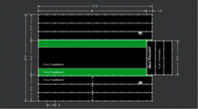 Load image into Gallery viewer, A-ULTRALIGHT Lumber Tarp (4 x Rows) - 6&#39; Sides / 16&#39;9&#39;&#39; (W) x 26&#39;0&#39;&#39; (L) With Open Flap