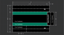 Load image into Gallery viewer, A-ULTRALIGHT Steel Tarp - 4&#39; Sides / 16&#39;9&#39;&#39; (W) x 21&#39;6&#39;&#39; (L) With Open Flap